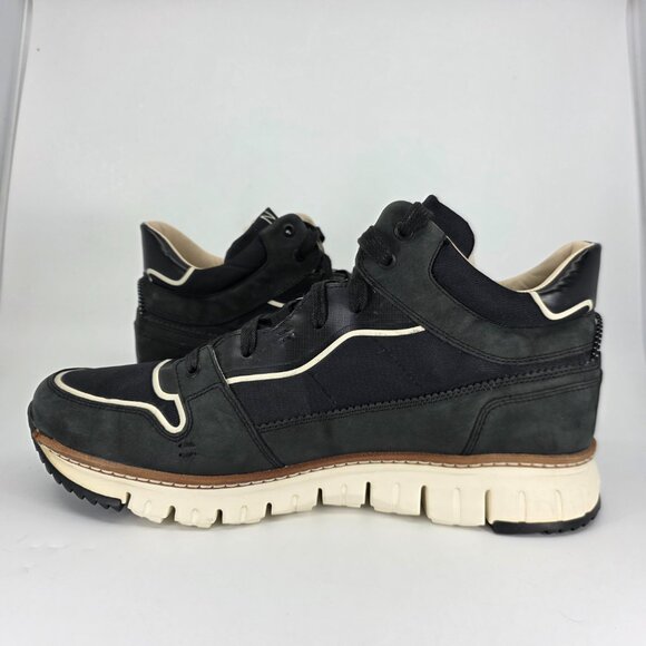 Cole Haan Zero Grand C20034 Black White Leather Mid Boot Size 11W Comfy main image 8